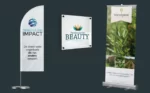Vlaggen, banners en borden voor diverse klanten