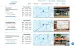 Weergave van locaties op de website van Fysiotherapie Apeldoorn-Zuid