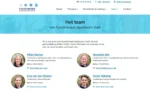 Weergave van therapeuten op de website van Fysiotherapie Apeldoorn-Zuid