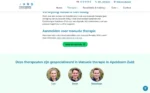 Koppeling met teamleden en specialismen op de website van Fysiotherapie Apeldoorn-Zuid