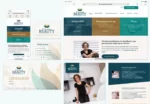 Huisstijl-elementen van Professional Beauty