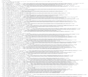Enorme hoeveelheid javascripts in de broncode van een WordPress thema