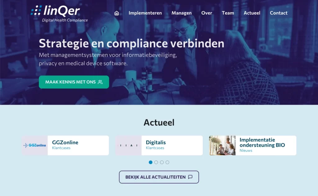Website van LinQer