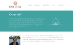 Een pagina op de website van Sense of Yoga