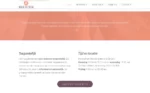 Een testimonial en tekst op de homepagina van Sense of Yoga